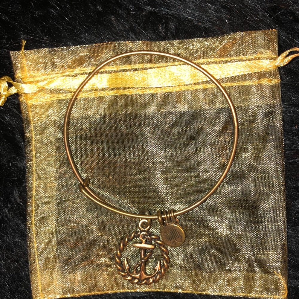 Alex and Ani anchor bracelet